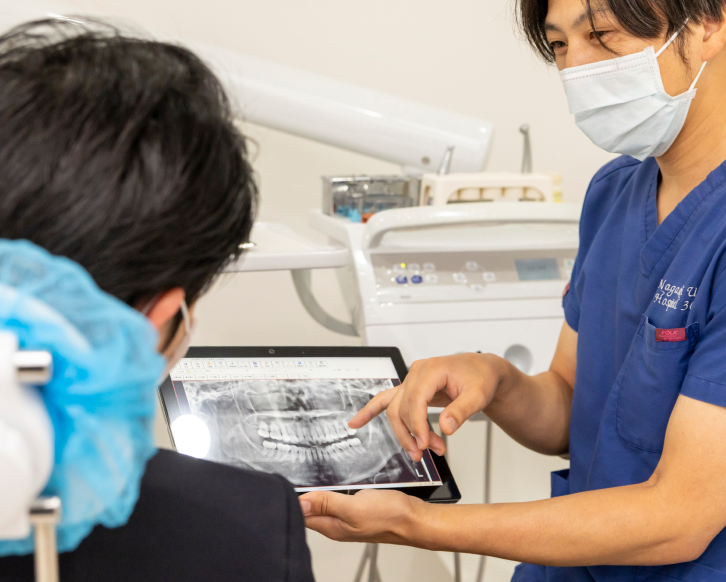 患者様とのコミュニケーションを大切に、あなたに合う治療を一緒に選びます。